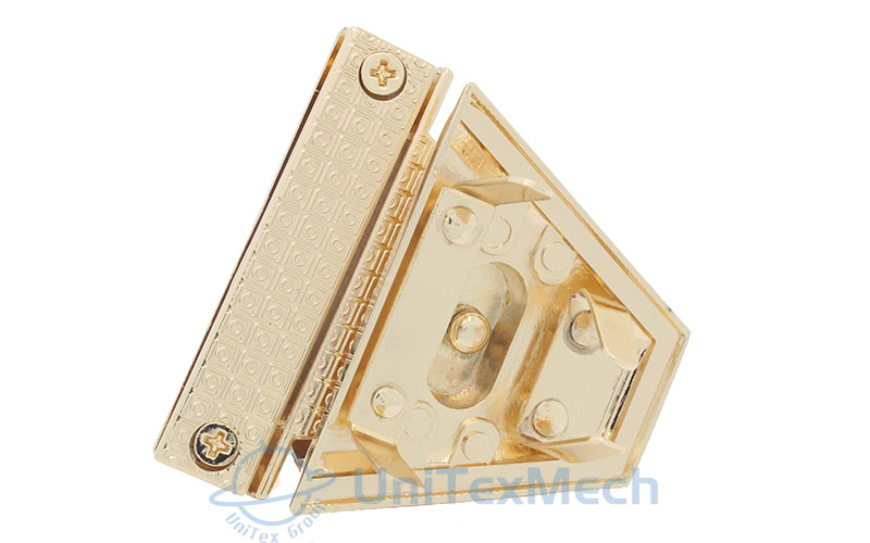 Gold Turn Handbag Lock Twist Lock Hardware  10-0027