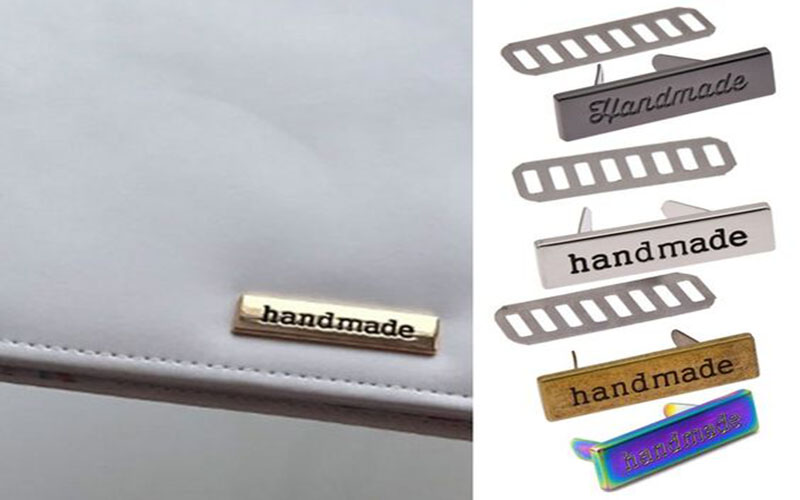 Metal Nameplates DIY Perforated Logo Tags 30-0002