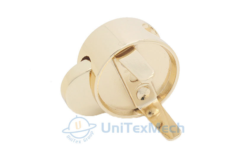 Small Plug-in Handbag Lock Clasp Hardware 10-0030