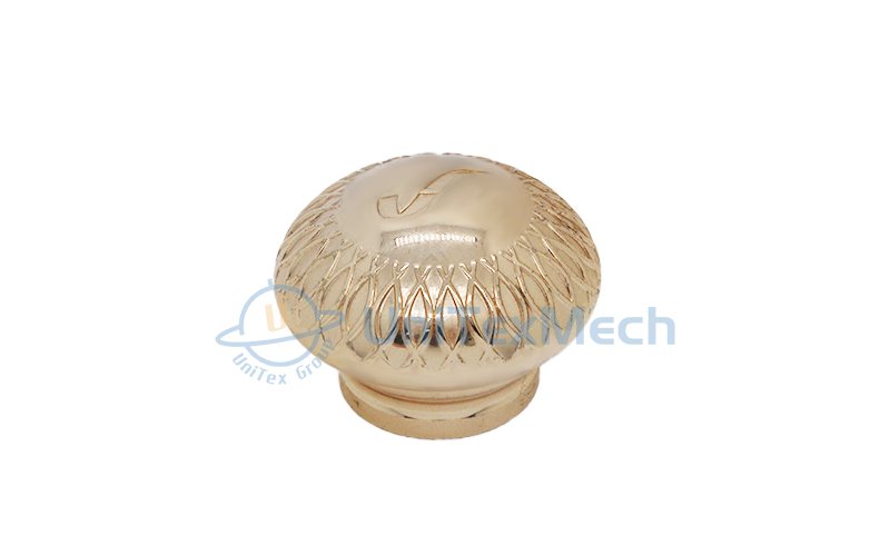 Gold  Customized Logo Perfume Bottle Caps 40-0004