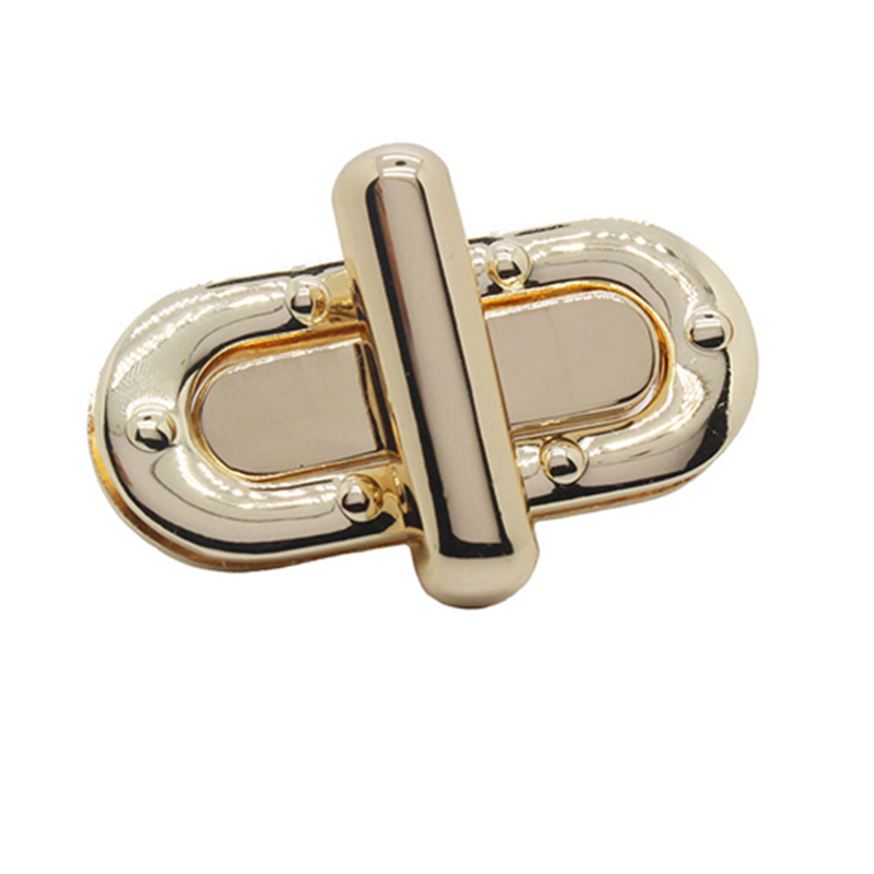 Gold Classic Twist Lock Handbag Lock Clasp 10-0014