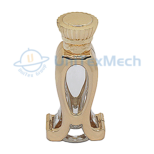 Embossed Pattern Gold Perfume Bottle Cap 40-0018