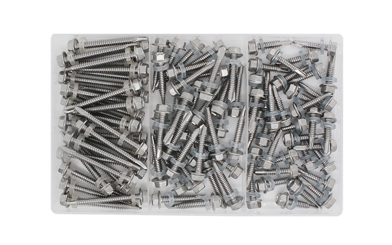 410 Stainless Steel Hex Head Hardware Assortment Kit  B228